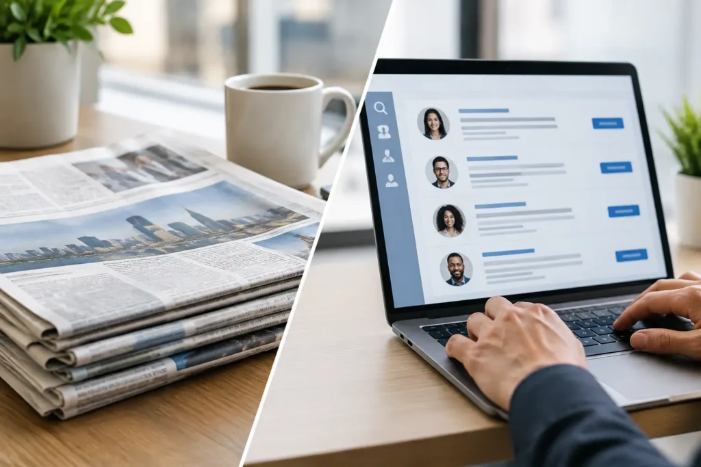 PERM Newspapers Versus Job Boards: Key Differences